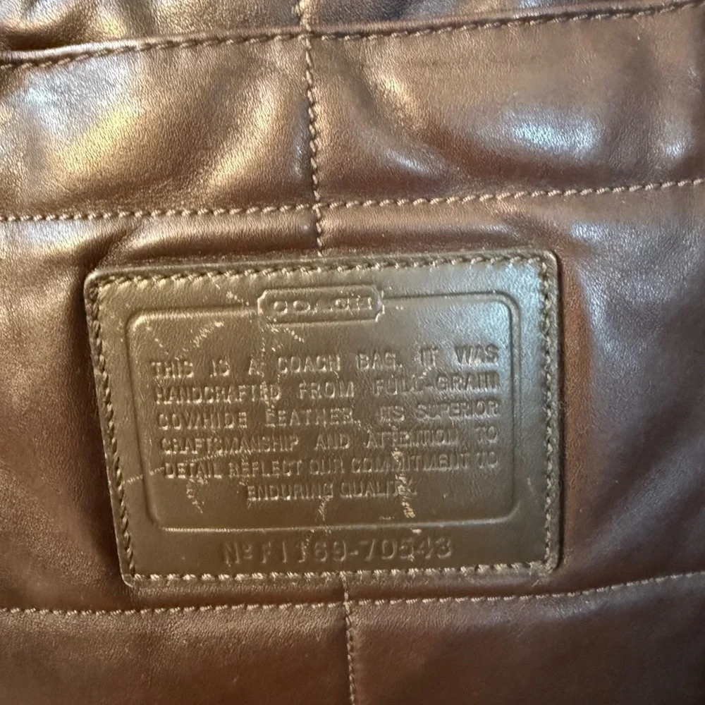 Coach Reversible tote